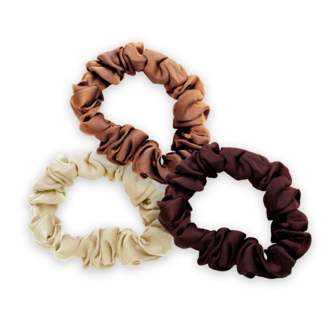 immagine prodotto Set 3 elastici scrunchie piccoli