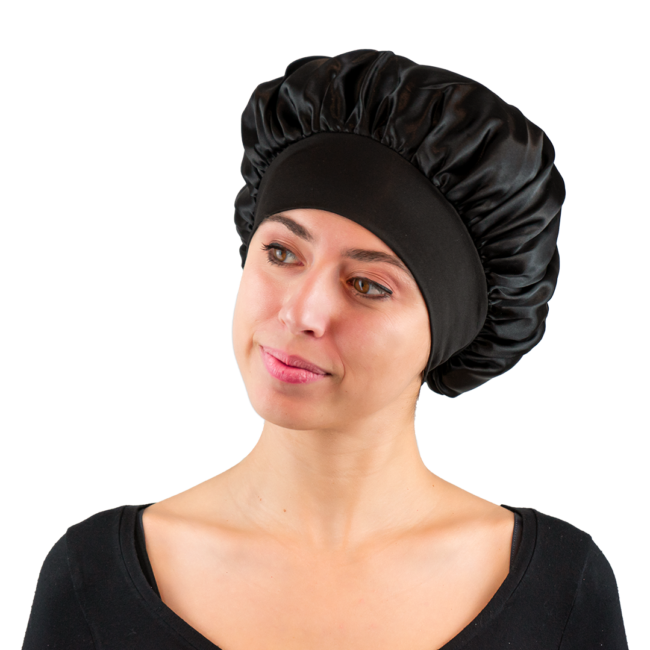 immagine prodotto Cuffia in Raso Anticrespo per capelli ricci