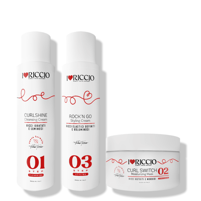 immagine prodotto Kit Mini Size Capelli Ricci e Mossi I Love Riccio