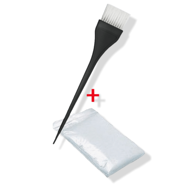 immagine prodotto Pennello Tinta e Mantellina di Plastica