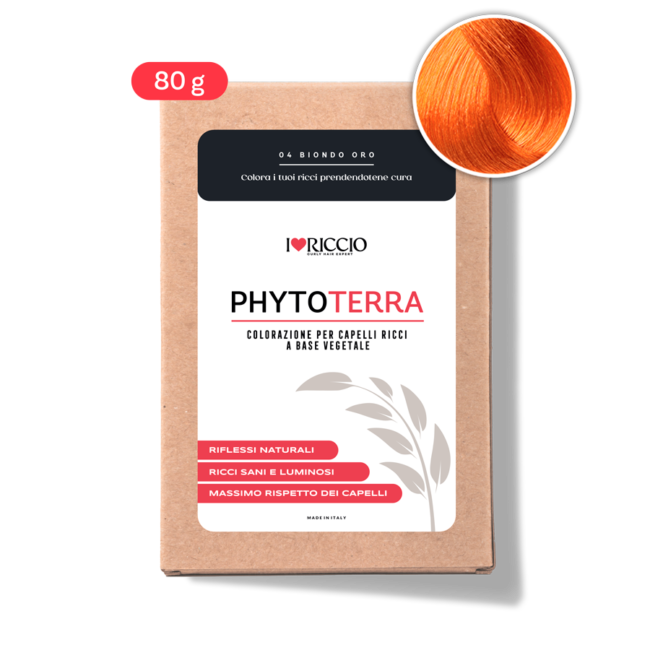immagine prodotto PhytoTerra® Biondo Oro  Colorazione per Capelli Ricci