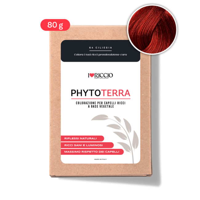 immagine prodotto PhytoTerra® Ciliegia Colorazione per Capelli Ricci