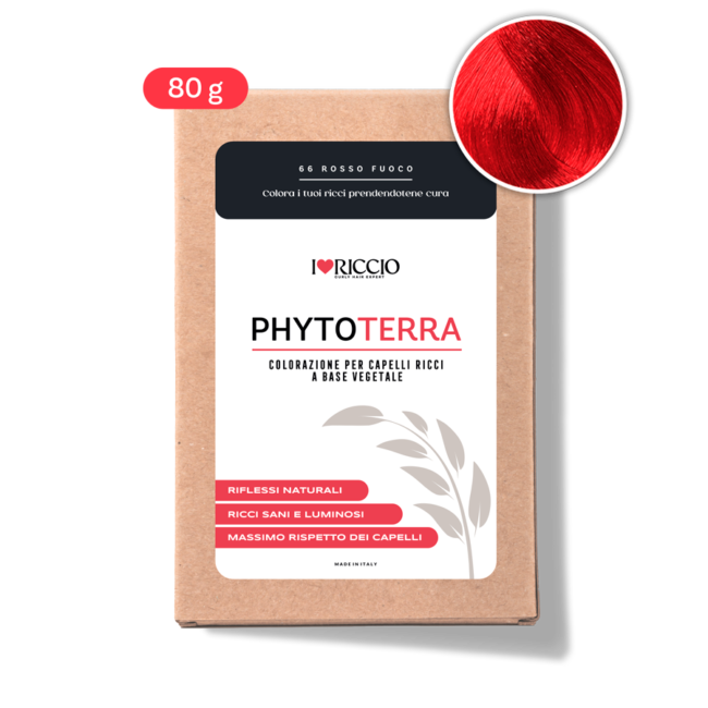 immagine prodotto PhytoTerra® Rosso Fuoco  Colorazione Capelli Ricci