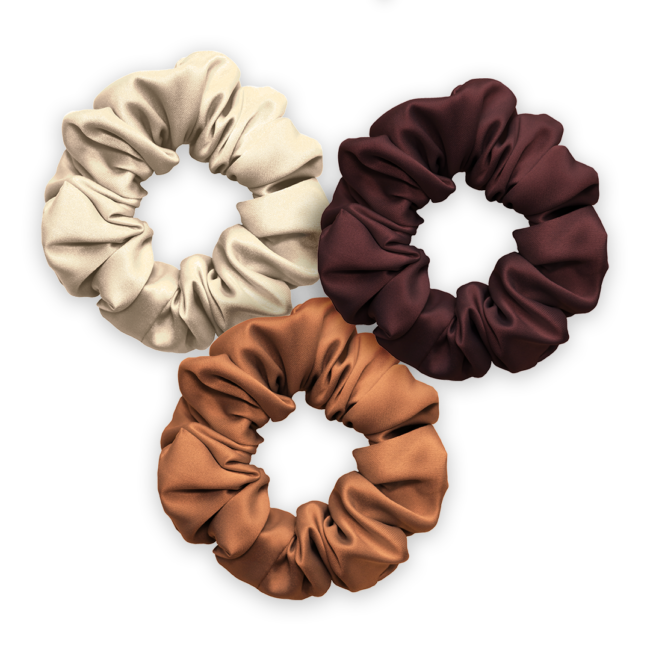immagine prodotto Set 3 elastici scrunchie