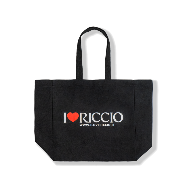 immagine prodotto Shopper nera I Love Riccio